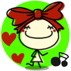 What a cute sticker! Isn't that okay?