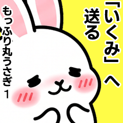 For Ikumi - Moffuri maru Rabbit 1