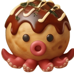 あつあつ！たこ焼きタコちゃんスタンプ