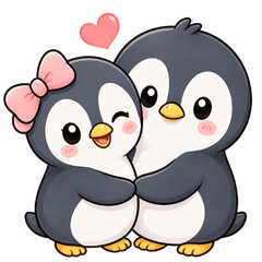 Penguin Couple Daily Life Vol.1