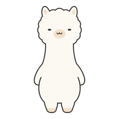 Relaxed alpaca