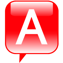 Alphabet stickers!ABC(Aqua button)