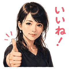 Badminton Girl Stickers2