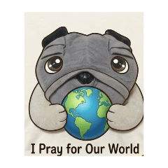 "Mudettu, the squishy praying puppy"