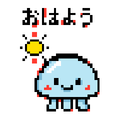 Kurarin Pixel Art Stickers