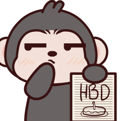 Little Monkey 3 : Animated Stickers