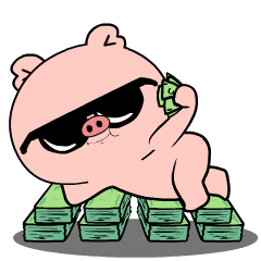 Weird Pig 10 : Animated Stickers