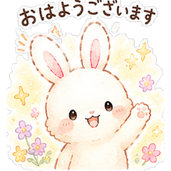 Yuno Rabbit Daily Stickers 1