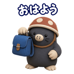School Days mushroom mole