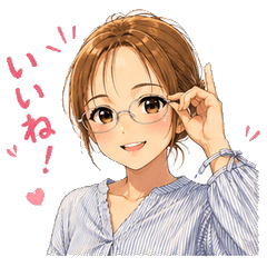 Badminton Girl Stickers4