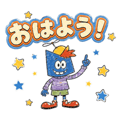 Henteko Friends C Family Stickers