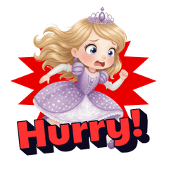Playful Princess Stickers 2