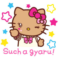 Hello Kitty สาวผิวแทน♡