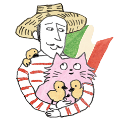 Pink Lulu's Italian Sticker