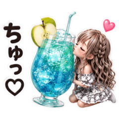 パフェ＆クリームソーダ 大好きギャル❤️