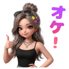 Gal's Daily Life Stickers Vol. 1