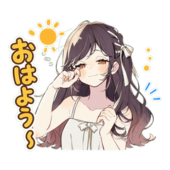 Soft Girl's Daily Chat Stickersvol.2