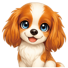 Polite Cavalier Stickers