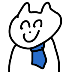 Happy work little cat