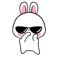 Funny Rabbit 10 : Animated Stickers