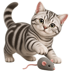 Lumi: Silver Tabby Reactions (No text)