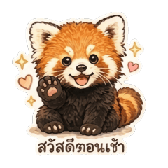 The softest, fluffiest red panda