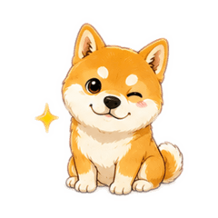 Shiba puppy dog