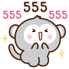 MONKEY THE CUTE SNOW MONKEY
