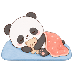 Round Lazy Panda Daily Chat (No text)
