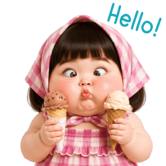 Funny face girl 256 BIG EN