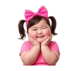 [No text]Cute, chubby girl2