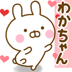 Rabbit Usahina love wakachan