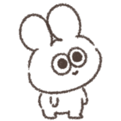 A chubby rabbit that wants attention