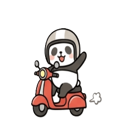 騎車熊貓的機車日常