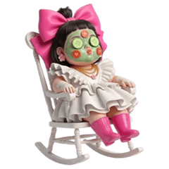 A High-Society Girl with a Huge Bow (NW)