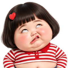 Funny face girl 257 BIG EN