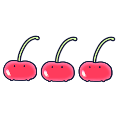 【小さい】なんだかゆるいさくらんぼ