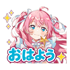 Magical Girl's Daily Chat Stickers