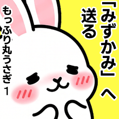 For Mizukami - Moffuri maru Rabbit 1