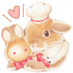 A heartwarming rabbit bakery.