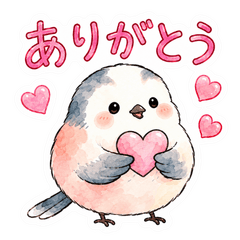 Everyday Shima Enaga Stickers