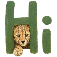 Cheetah BabyGreetingsEmotions Big [ZiFu]