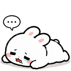 Rabbit Lazy! (No Text)