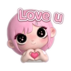 Pink Big Eyes