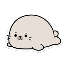 Cute seal stickers01c