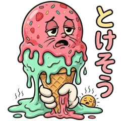 Summer themed stickers