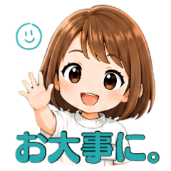 Medical Girl Stickers