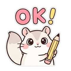 Cute Fat-Tailed Gerbil