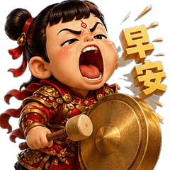 三太子早安晚安問候語-大貼圖
