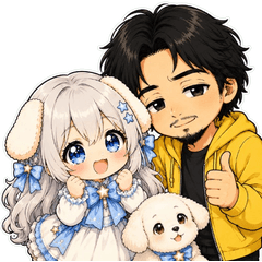 ひろゆき×ホタテちゃん ゆるっとスタンプ